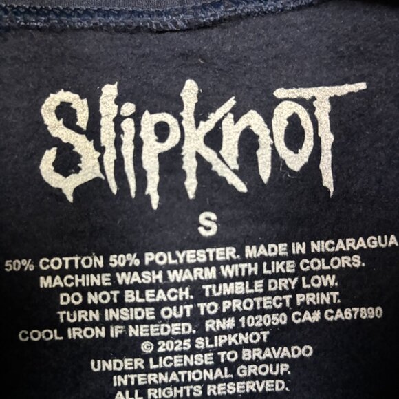 Slipknot Forever Here Comes The Pain Rock Blue Hoodie Size Small - Picture 4 of 4